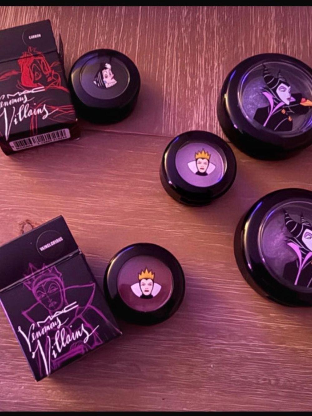 MAC Disney Venomous Villains NEW Maleficent Evil Queen Rare LE